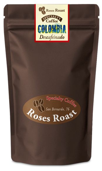 Café Colombia descafeinado de especialidad – Roses Roast